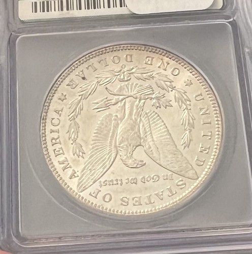 NICELY TONED 1898-O $1 MORGAN SILVER DOLLAR ICG GRADED MS64 - Picture 3 of 4