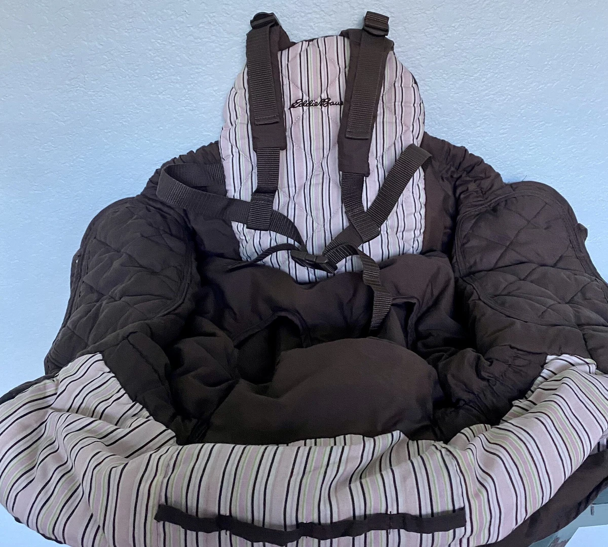 Copertura Per Carrello Della Spesa Eddie Bauer, Con Tasche, Si Adatta A Seggioloni, Pattern Rosa