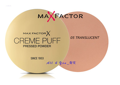 Max Factor Creme Puff Compact Powder - 05 Translucent