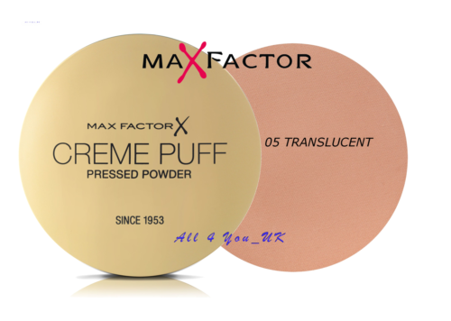 Max Factor Creme Puff Compact Powder -  05 Translucent - Afbeelding 1 van 1