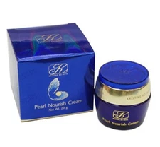 Kristine Ko-Kool Pearl Nourish Cream Reduce Wrinkle Skin Blemish Sunburn 20g