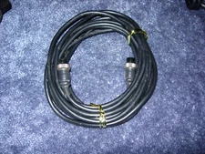 Kustom Signals Police Radar Antenna 18 Ft Cable w/7 Pin Spin On Connectors!!