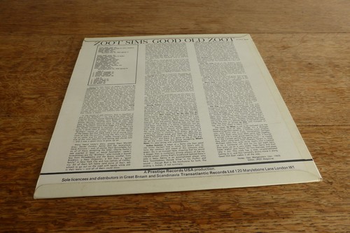 Zoot Sims - Good Old Zoot UK 1967 XTRA 5046 Bebop (2) LP - Bild 4 von 4