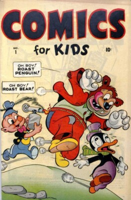 KIDS CARTOON comics!!! idw marvel dc boom star