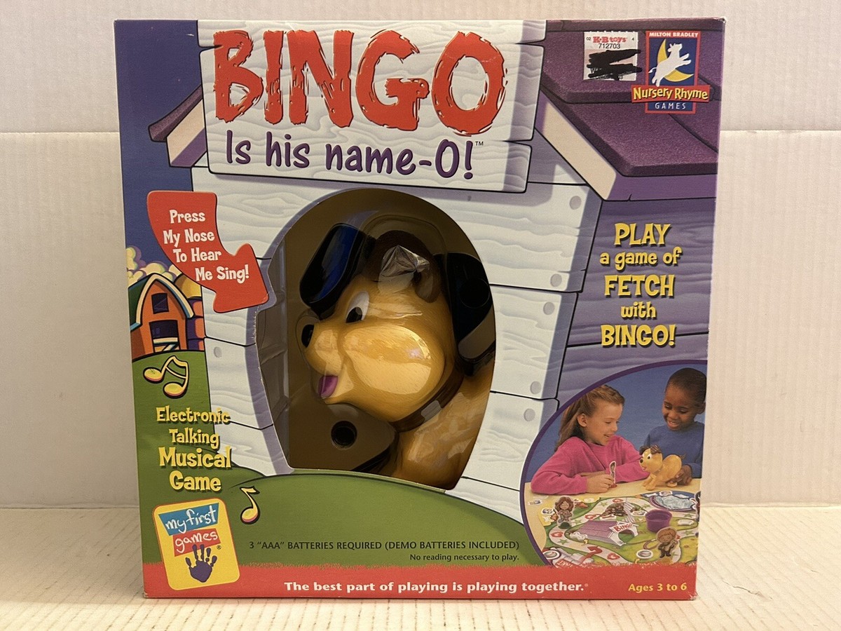2002 Milton Bradley Bingo Is His Name-O! Game | eBay