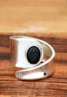 Black Oynx 925 Sterling Silver Handmade Ring Beautiful Gifts Jewelry RT-2174