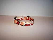Wet Nose Designs Comical Bad Santa Dog Collar Vintage Christmas Mischief