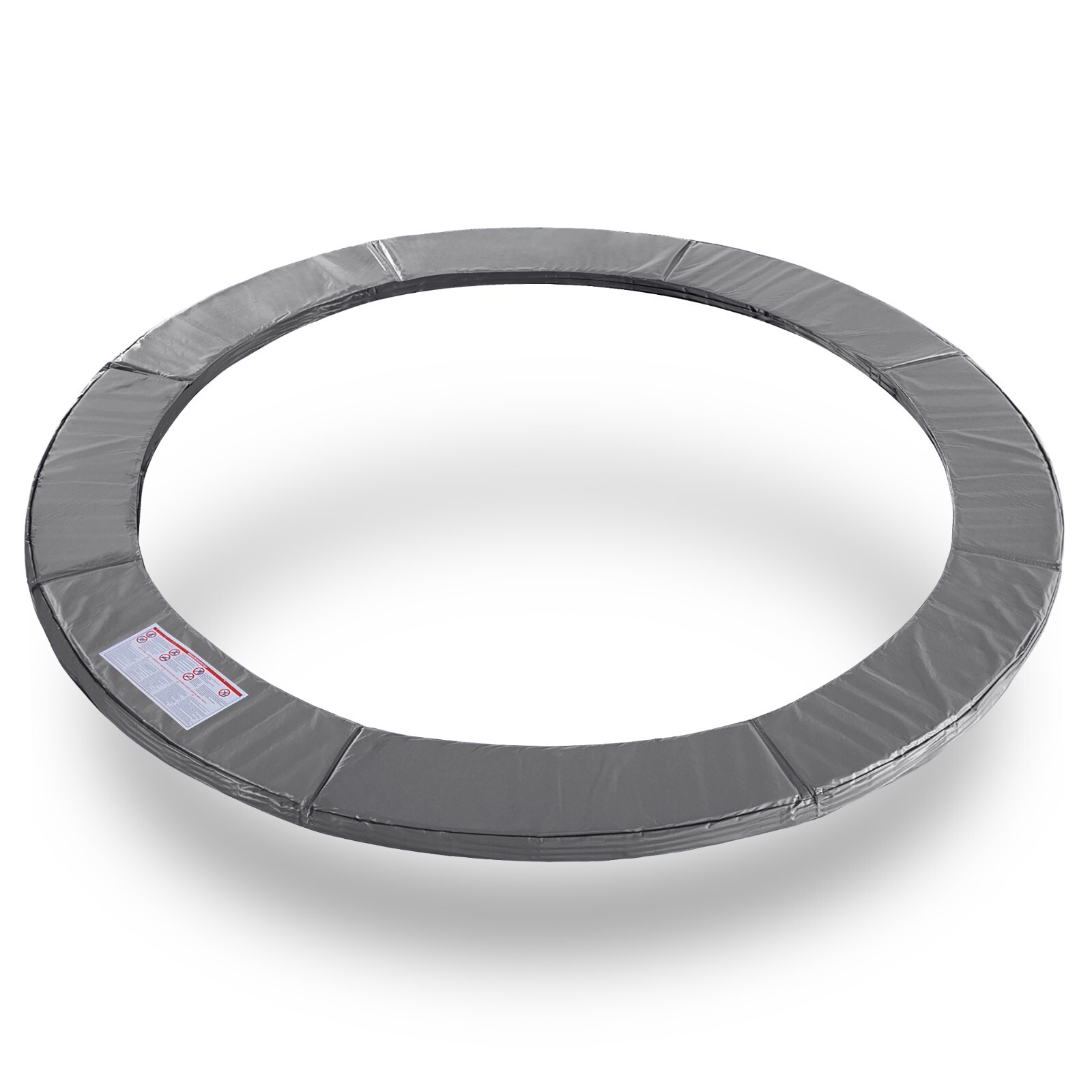 ExacMe Trampoline Pad Replacement, Round Safety Spring Cover, Grey 6180-CP-GY