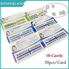 Dental Orthodontic Metal Brackets Braces MIM Monoblock Mini Roth/MBT 022 345