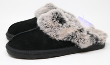 Women's Chandra Scuff Slippers Stars Above Black Sizes 5 NWT