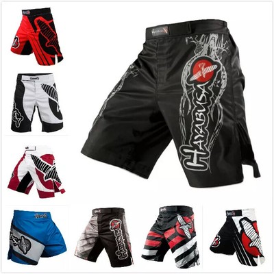 Summer MMA hayabusa Fight Shorts Grappling Kick Boxing Cage Fighting ShortsNew