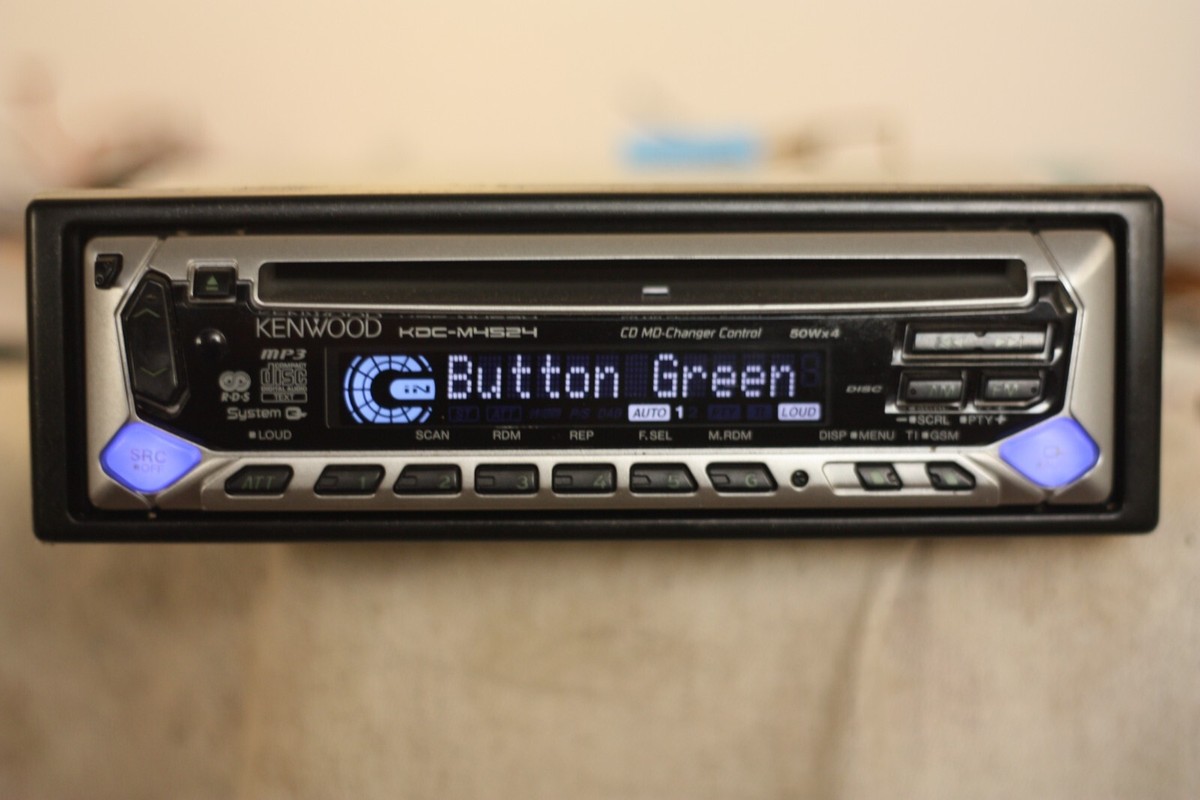 Kenwood KDC-M4524 car stereo old school CD Player VW BMW Porsche