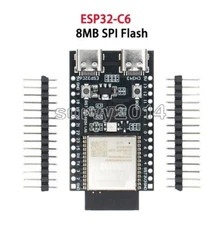 ESP32-C6 WiFi Bluetooth Development Board ESP32 Module Dual TYPE-C
