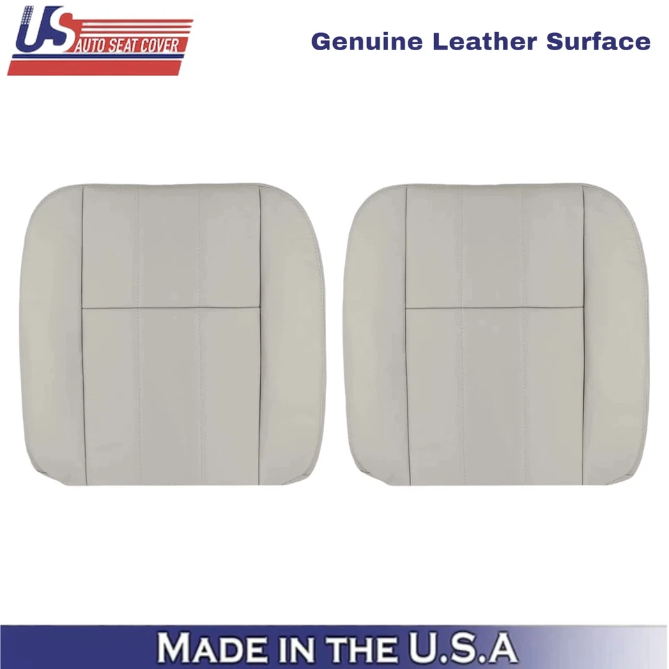 2006-2011 Fits Mercury Grand Marquis Leatherette Front Seat Covers Med Lt Stone - Image 4 of 4