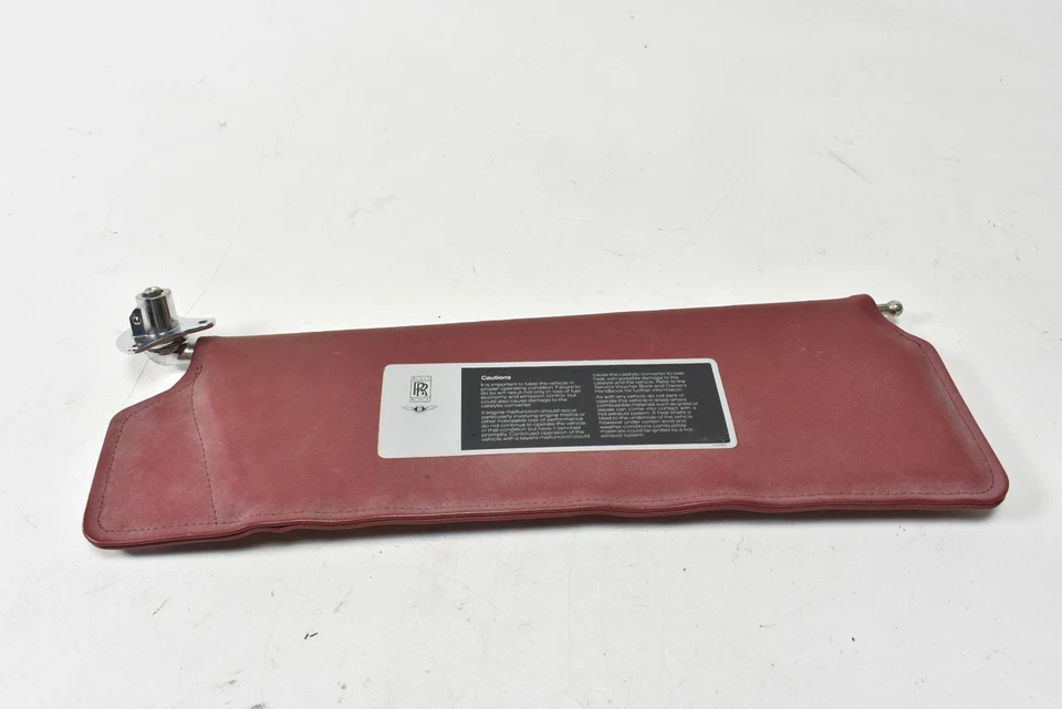 ROLLS-ROYCE 87 PLATA ESPOLÓN DELANTERO IZQUIERDO LADO DEL CONDUCTOR PARASOL ROJO BENTLEY Foto 4 de 4