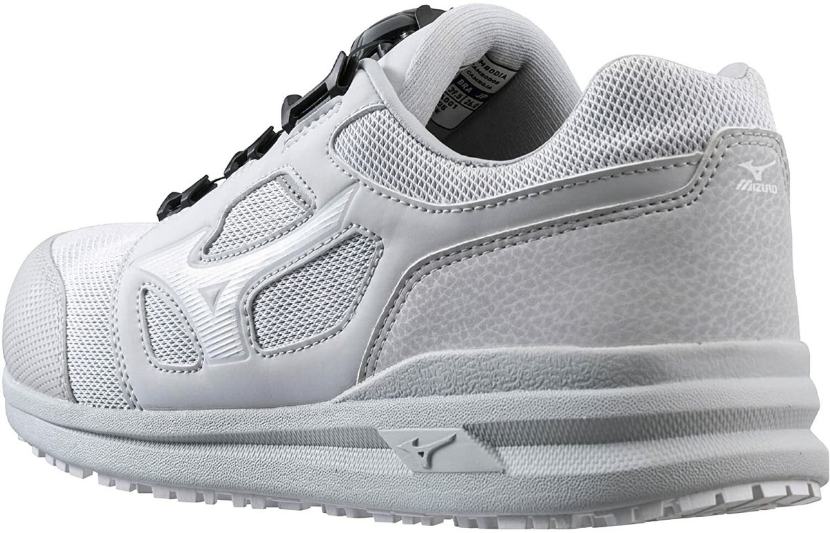 MIZUNO WORKING Safety Shoes ALMIGHTY LS2 52L BOA F1GA2202 Gray US7
