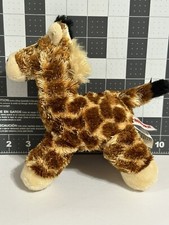 Aurora World GIGI Mini Flopsies Giraffe Brown Tan Soft Small 8" Plush 2017