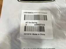 (2) Regiment® - 0.750"OD x 0.105"Wire 3-3/4"L Loop End #77 Steel Hard Drawn MB