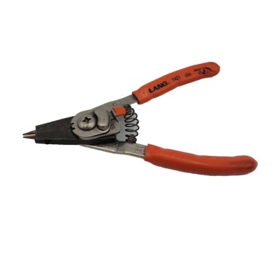 Lang 6'' Convertible Snap Retaining Ring Pliers Quick Switch Internal External