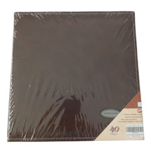 Photo Album Book, Family, Leather Cover, Size 315x325mm Self adhesive sheet
