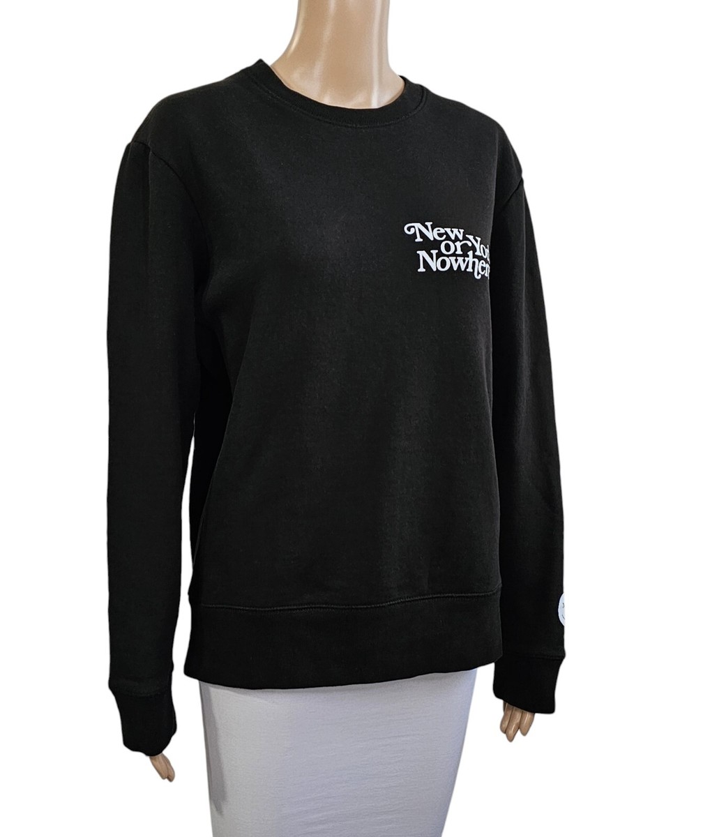 NEW YORK OR NOWHERE NYON Black SIgnature Graphic Crew Neck NEW YORK OR NOWHERE NYON Black SIgnature Graphic Crew Neck