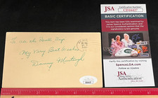 Danny Murtaugh 1958 Pittsburgh Pirates Signed 3x5