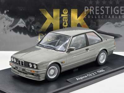 KK-Scale 1988 BMW E30 Alpina C2 2.7 Coupe Grey Metallic 1:18 - New
