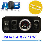<!--F#f_0-->Pressure gauge 220S 160psi air ride suspension twin bag control genuine viair (For: Holden)<!--F/-->