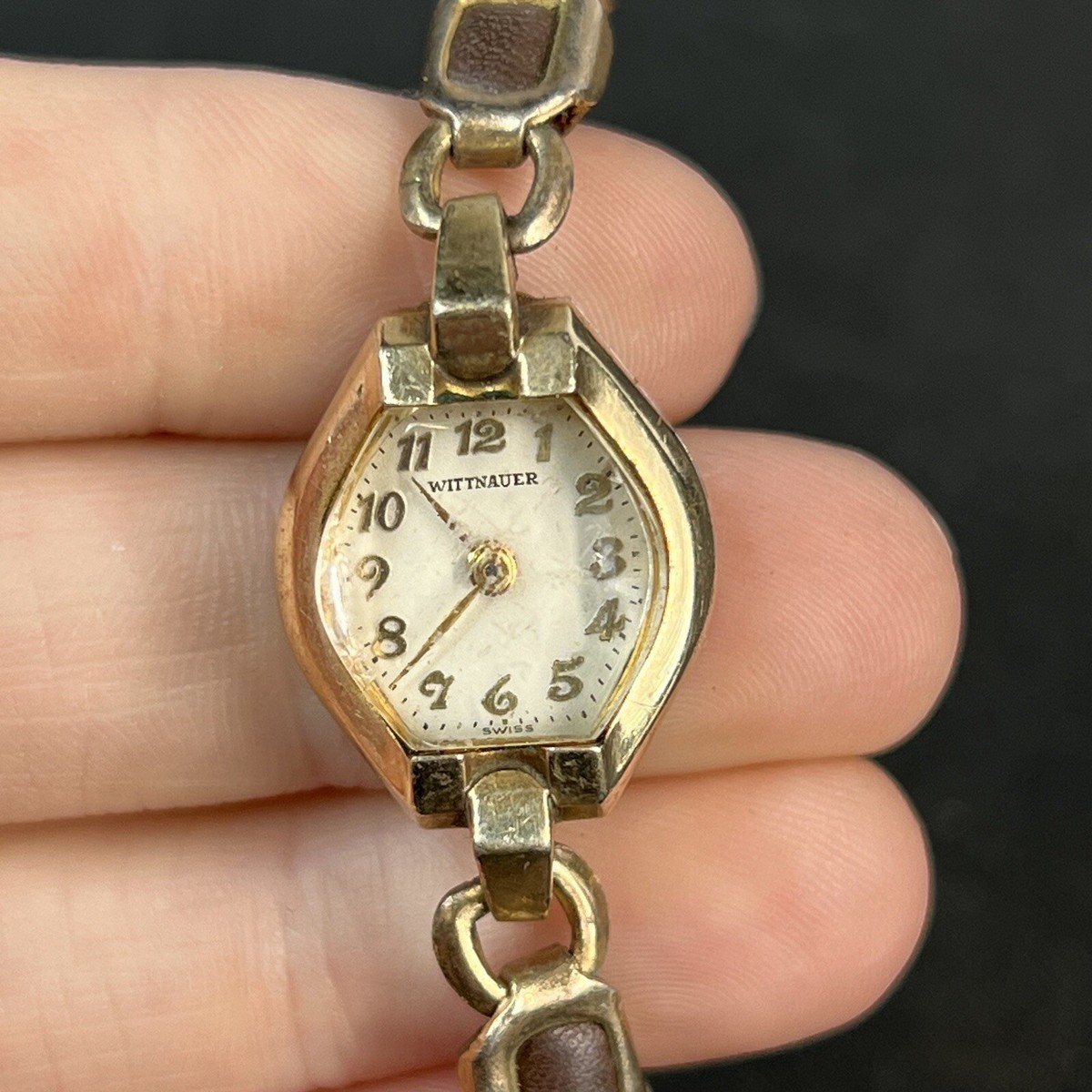 Vintage WITTNAUER 10k Gold Filled Ladies Wrist Watch 17J Parts | eBay