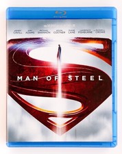 Man of Steel Blu-ray  DVD Special Features Disc, Henry Cavill, Amy Adams, VG