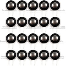 20pcs 25.5mm 1inch Tweeter Voice coil 8ohm 25 Core Titanium For Repair