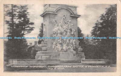 R292359 Washington Monument Gedenken an die Schlacht von Princeton N J The Eagle Post