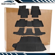 Floor Mats Cargo Mat For 20-25 Toyota Highlander 7 Seats Anti-slip Trunk Liners Floor Mats Cargo Mat For 20-25 Toyota Highlander 7 Seats Anti-slip Trunk Liners