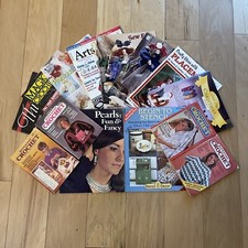 14 Lot - Crochet/Crafts/Sew Publications