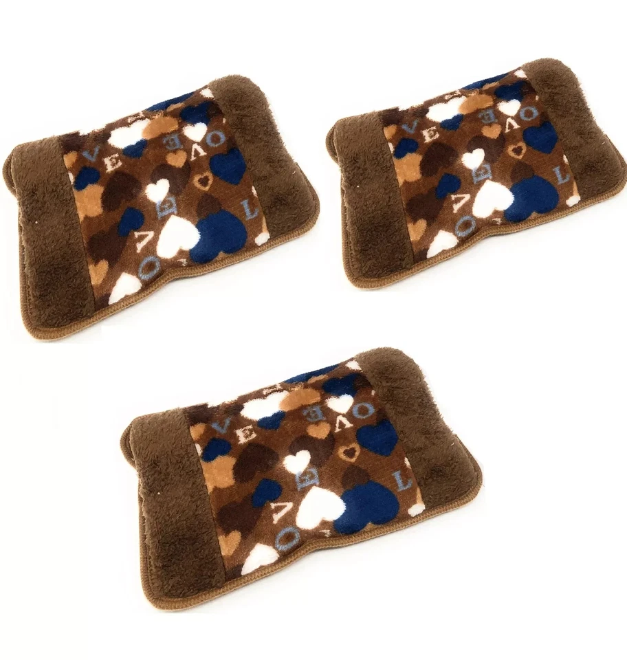 GENERICO 3 X Borse D'Acqua Calda Elettriche Con Tasche Per Riscaldare Mani Letto e Pancia