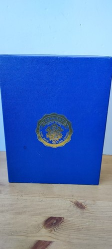 Juego de 6 copas de vino de cristal corte Derwent en caja - vintage - buen estado - Imagen 15 de 20