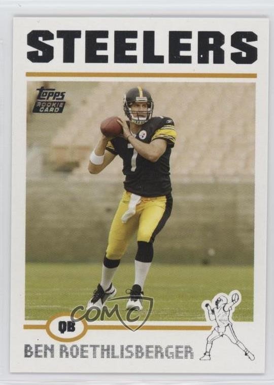 2004 Topps Ben Roethlisberger #311 8cx