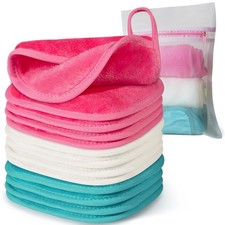 Makeup Remover Cloth, 6" x 6" Make Up Towels Reusable Face Cloth for Washing ...