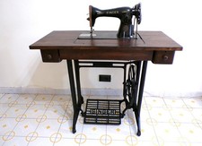 MACCHINA DA CUCIRE D'EPOCA SINGER USATA  A PEDALE ANNI 50/60