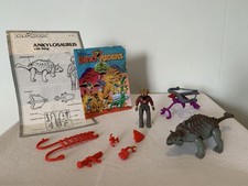 Dino Riders Ankylosaurus W/ Sting Figure Complete Vintage 1987 Tyco Toys