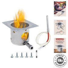 Sustainable Fire Burn Pot & Hot Rod Replacement for Traeger & Pit Boss Grills