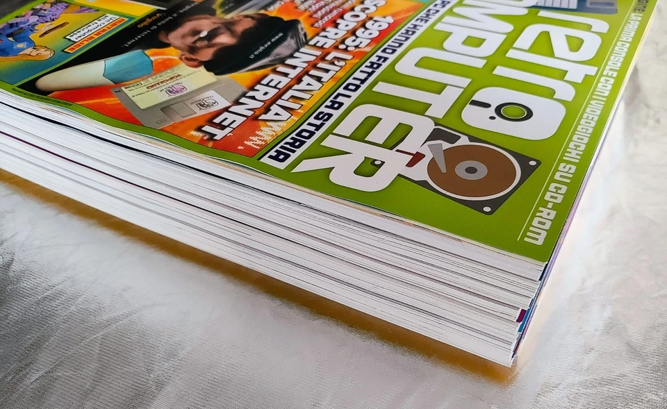 RETRO COMPUTER numeri 0 - 9 collezione completa rivista italiana NUOVI - Immagine 3 di 3