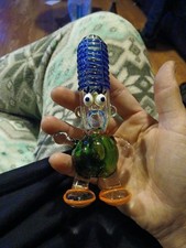 Marge Simpson Glass Blown Pipe