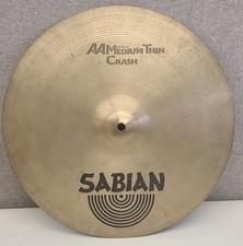 Sabian 16" AA Meduim Thin Crash Cymbal
