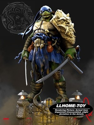 Warrior Leonardo 20CM tall 3D Print Model Unpainted Garage Kit Statue Figure