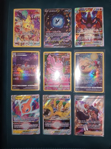 Pokemon Tcg Crown Zenith 9 Card Lot Sir Alt Art Galarian Gallery Promo M/NM