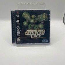 Armored Core Project Phantasma PS1 PlayStation 1998 CIB Clean