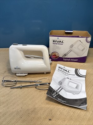 Rival Five Speed Hand Mixer Model HM-743 Orignal Box