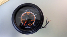 Vtg Isspro R-9000 Mechanical Oil Pressure 2 Gauge Hot Rat Rod Off-road