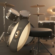 20-Inch SoundOff Drum Mute - Achieve Realistic Rebound while Practicing Quietly